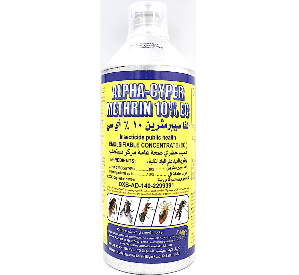 ALPHA-CYPERMETHRIN® 10% EC Public Health Insecticide 1Ltr