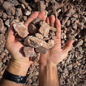 Brown Gravel 2-4cm 20KG Unique Garden Gravel