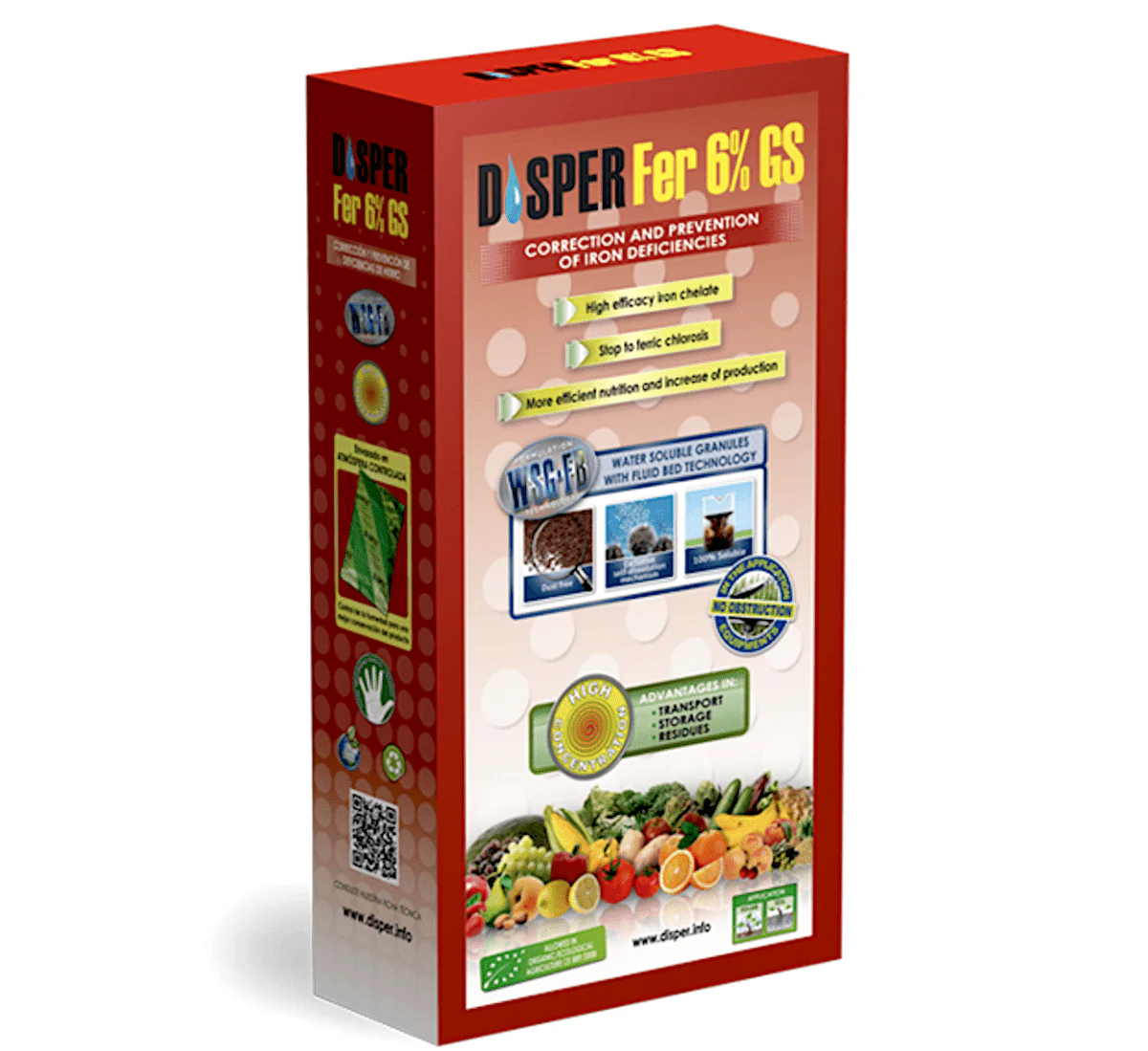 Disper Fer 6% Best for plant Iron Deficiencies 1 kg