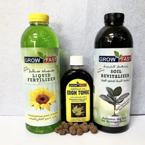 Grow Fast Fertilizers & Iron Tonic Best for Indoor and Outdoor Plants