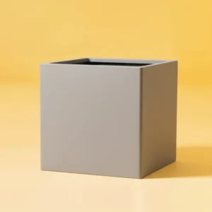 GRP Square Pot All Sizes 60x60x60 cm Gray
