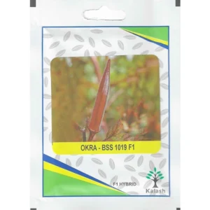Kalash Okra BSS 9301 F1 Hybrid Premium Quality Seeds / Okra Seeds