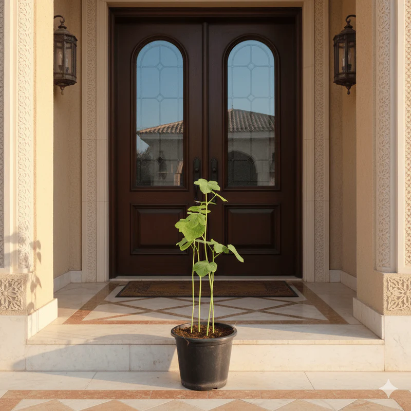 Lady Finger Plant (Okra) 30-50cm Set Of 24 Plants