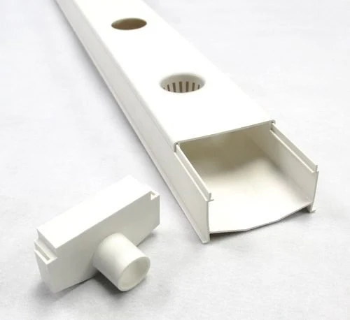 NFT Nutrient Film Technique Channel for Hydroponic system "White" 3m