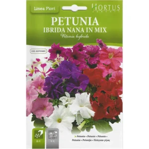 Petunia Mix "Petunia Ibrida Nana In Mix" Premium Quality Seeds by Hortus