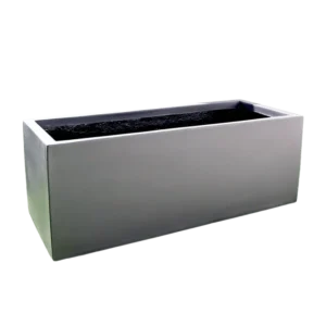 Rectangular Planter All Sizes/ GRP Pot Modern Durable Outdoor Planter Box Matte Finishing 100cmx40cmx60cm