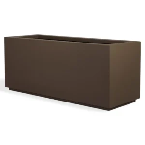 Rectangular Planter All Sizes/ GRP Pot Modern Durable Outdoor Planter Box Matte Finishing 100cmx70cmx70cm
