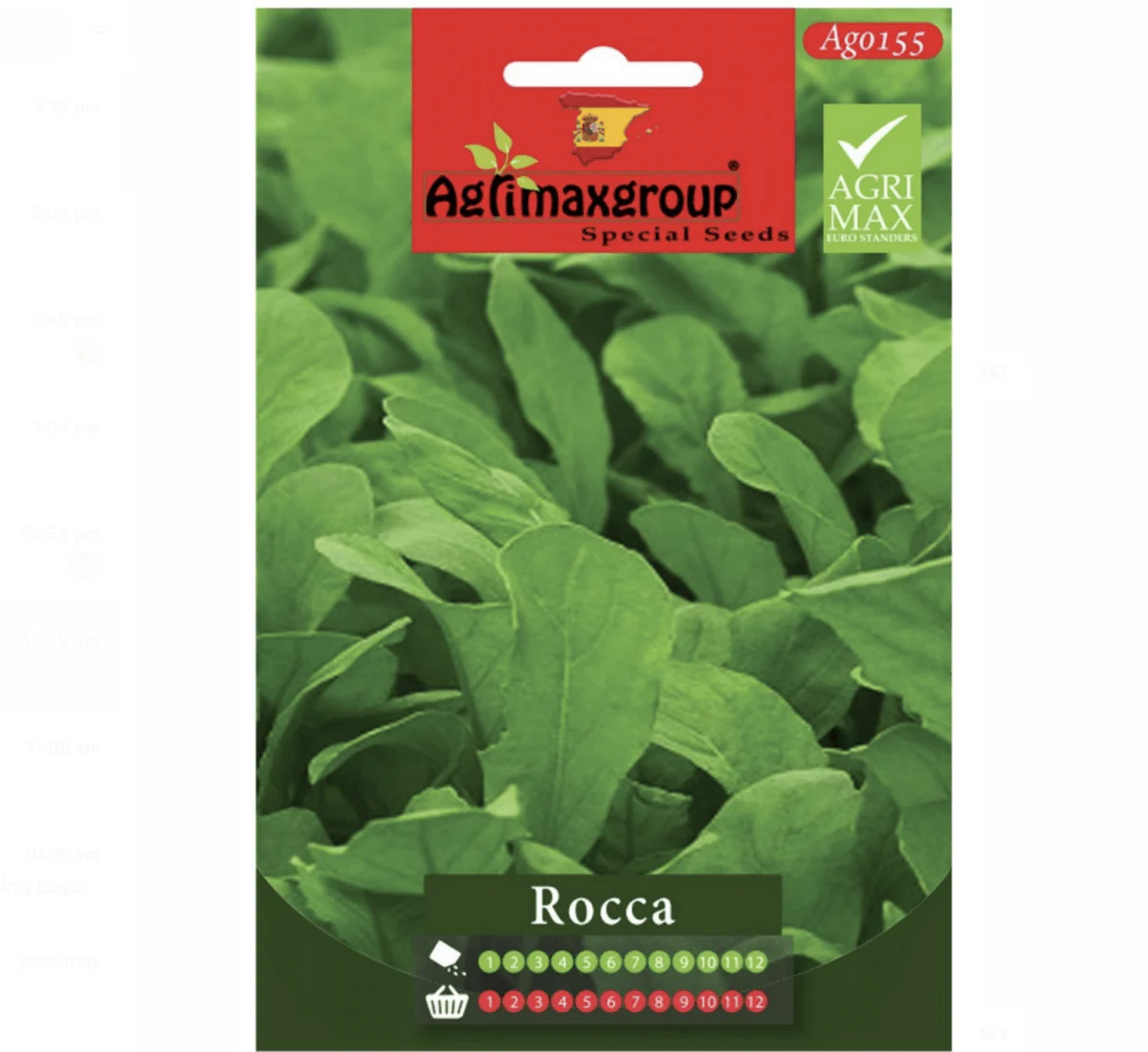 Rocca Agrimax Seeds Set of 2 Pack