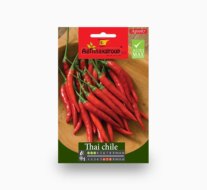 Thai Chili Agrimax Seeds Set of 10 Pack
