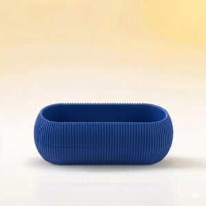 Coral long pot 20.8x8.7x6.8 cm Blue