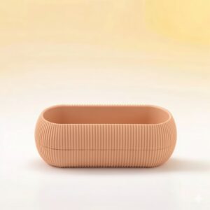 Coral long pot 20.8x8.7x6.8 cm Peach