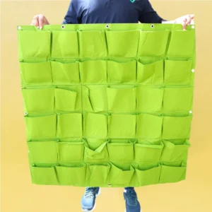 Vertical Hanging Bag – 36 Pockets for Indoor & Outdoor Gardening