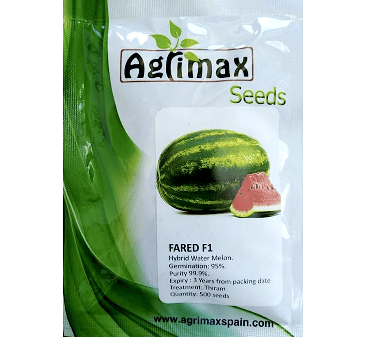 Watermelon Fruit Seeds "Fared F1 Hybrid" by Agrimax 500 seeds