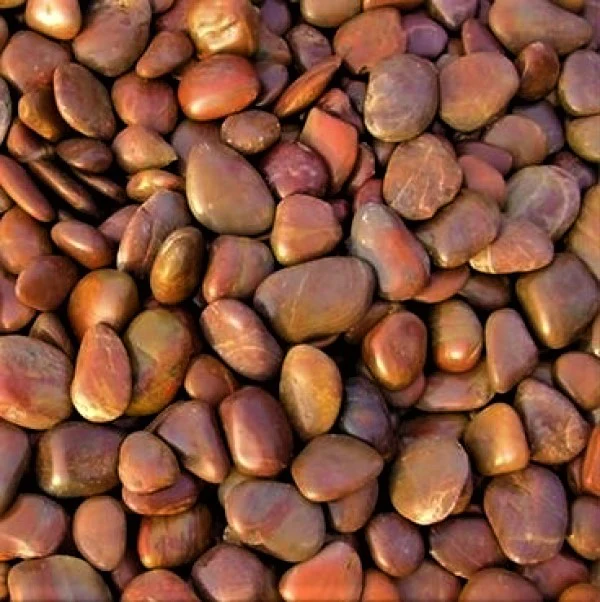 Pebbles Brown / Red 3-5cm