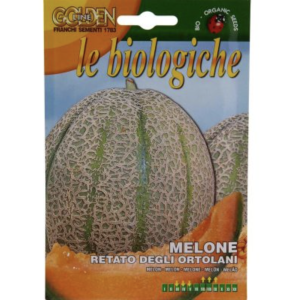 Melon “Melone Retato Degli Ortolani” Organic Seeds by Franchi