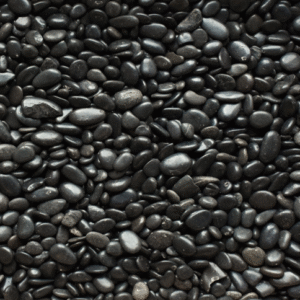 Pebble Black Polished 1-2 cm 20kg