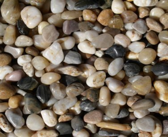 Mix pebble 1.2 cm 20kg bag