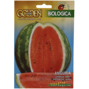 Watermelon “Anguria Crimson Sweet” Organic Seeds by Franchi