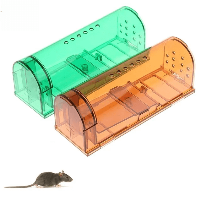 2 Reusable Rodent Traps for Small Mouse Control
